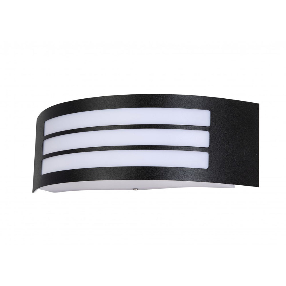 Buy Exterior Wall Lights Australia Fiorentino Lighting - GONDOLA 1 Light Wall Light Black