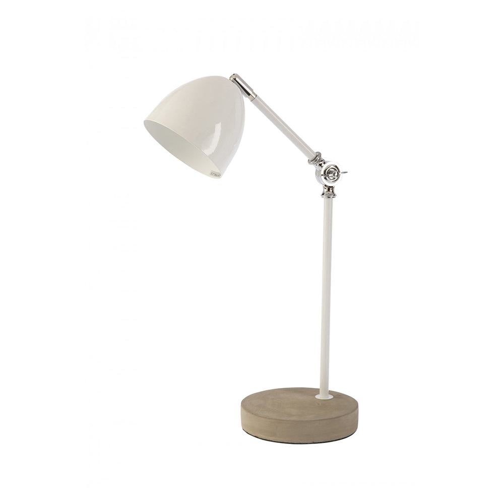 Buy Table Lamps Australia Fiorentino Lighting - NUDA 1 Light Table Lamp White