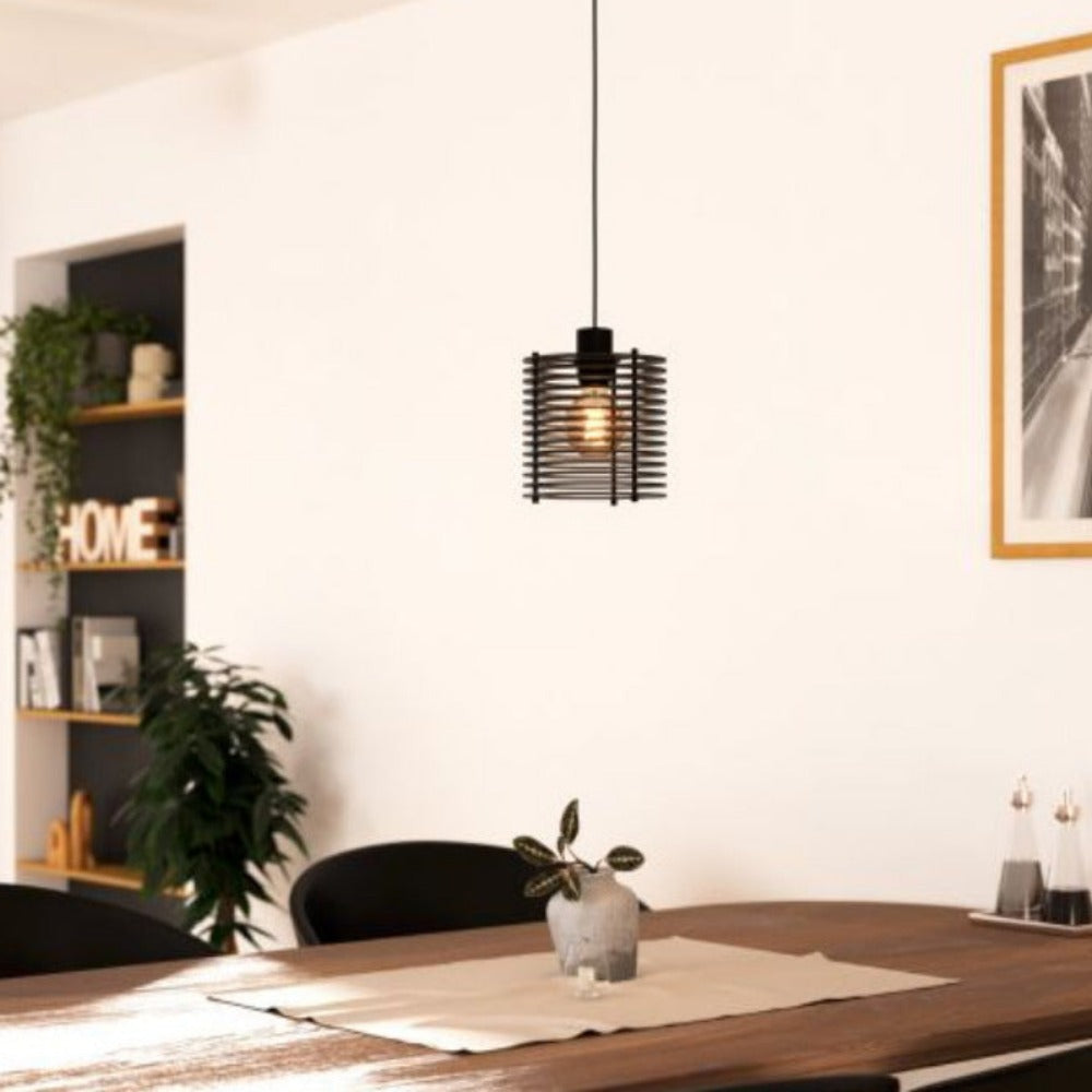 Buy Pendant Lights Australia SEGOVIA Pendant Light Black Steel - 206049