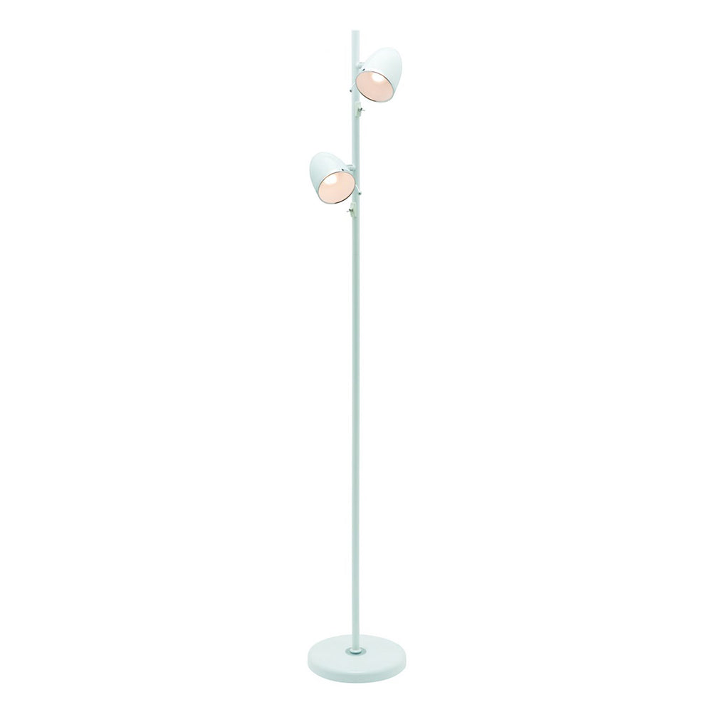Sara 2 Light Floor Lamp White - A13022WHT
