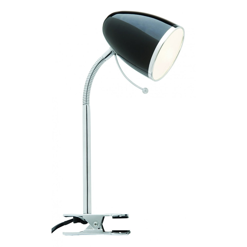 Sara Clamp Lamp Black - A13041BLK