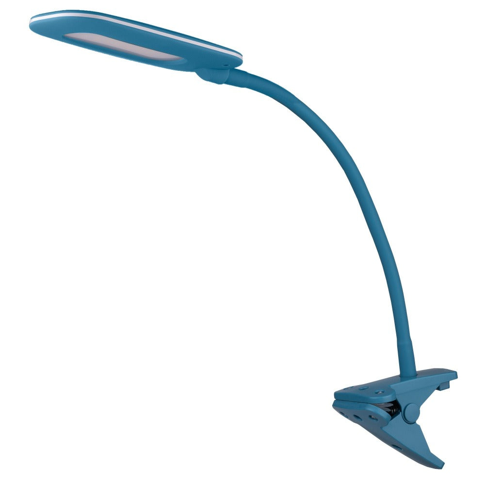 Bryce LED Clamp Lamp Blue 4000K - A21341BLU