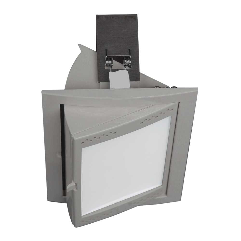 ALBANY S9514TC Recessed LED Rectangular Shop Light Silver 28W/36W TRI Colour - S9514TC SL