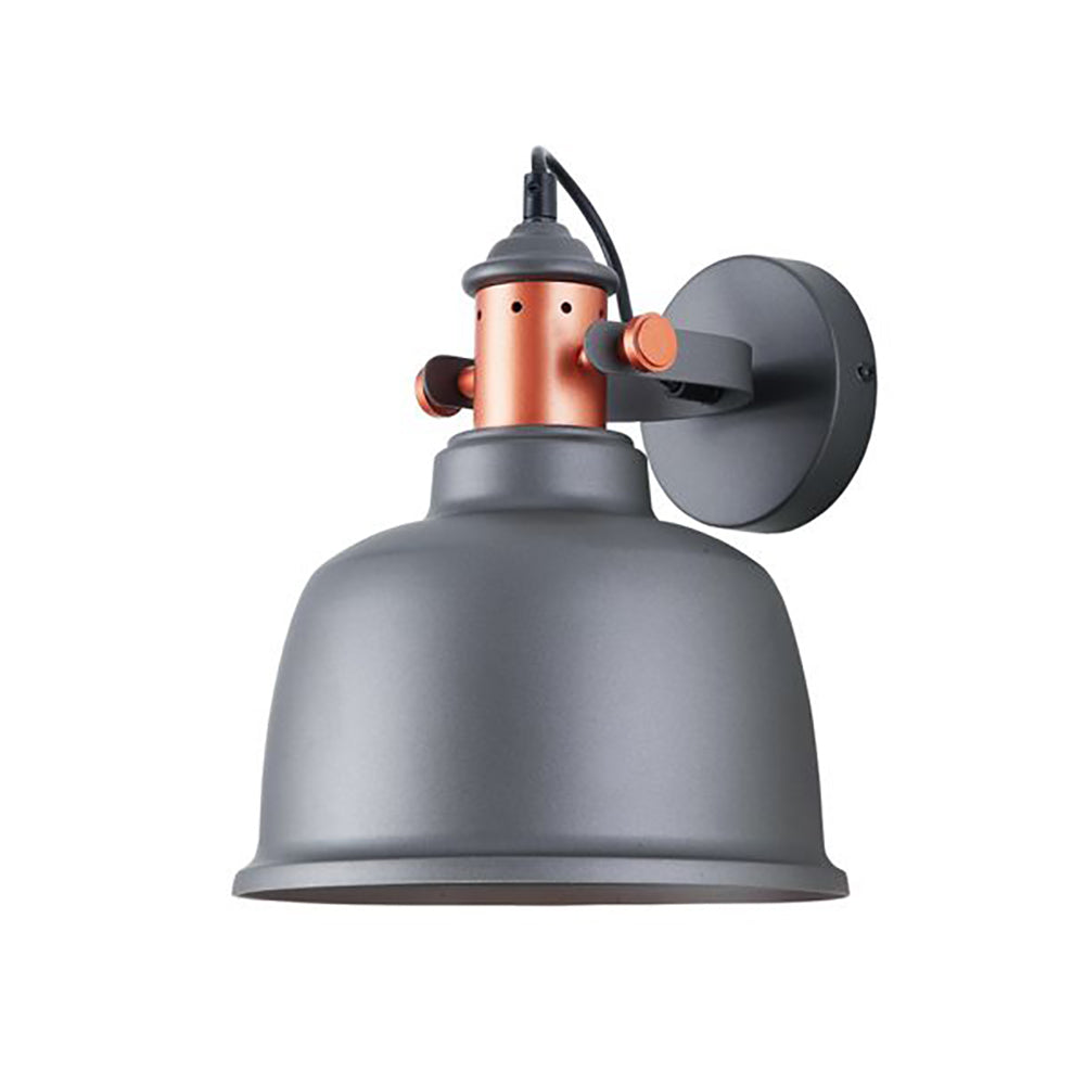 Alta Adjustable Wall Light Grey With Copper Hightlights - ALTA3W