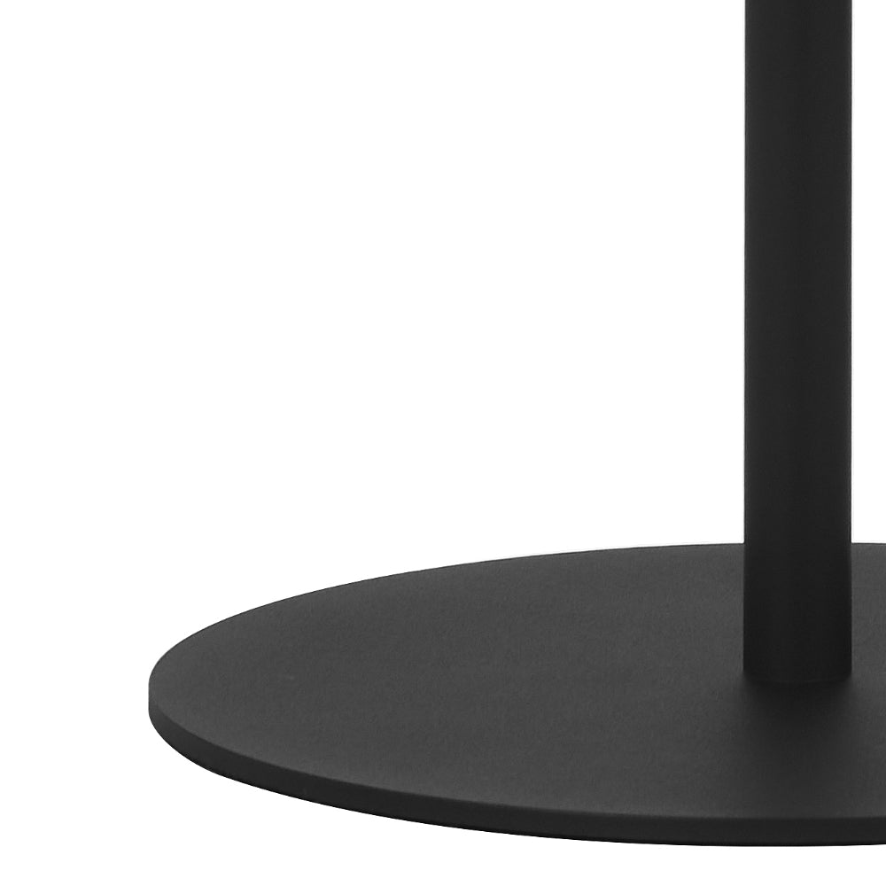 Amity LED Table Lamp 8W 3000K Black & Smoke - AMITY TL25-BKSM