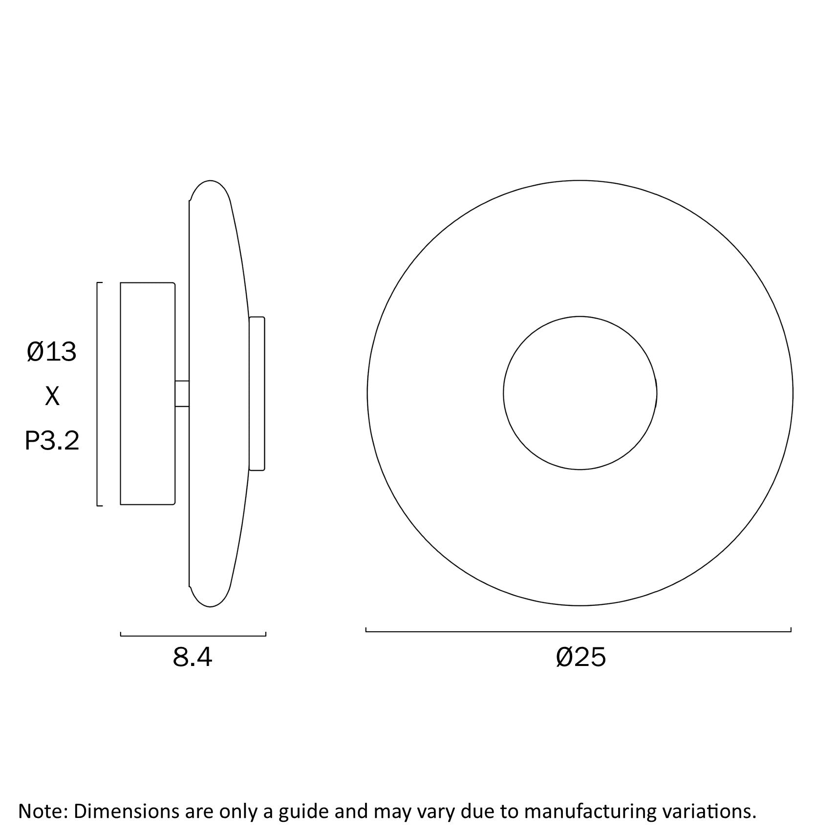 Amity LED Wall Light 8W 3000K Brass & Opal - AMITY WB25-BRSOP