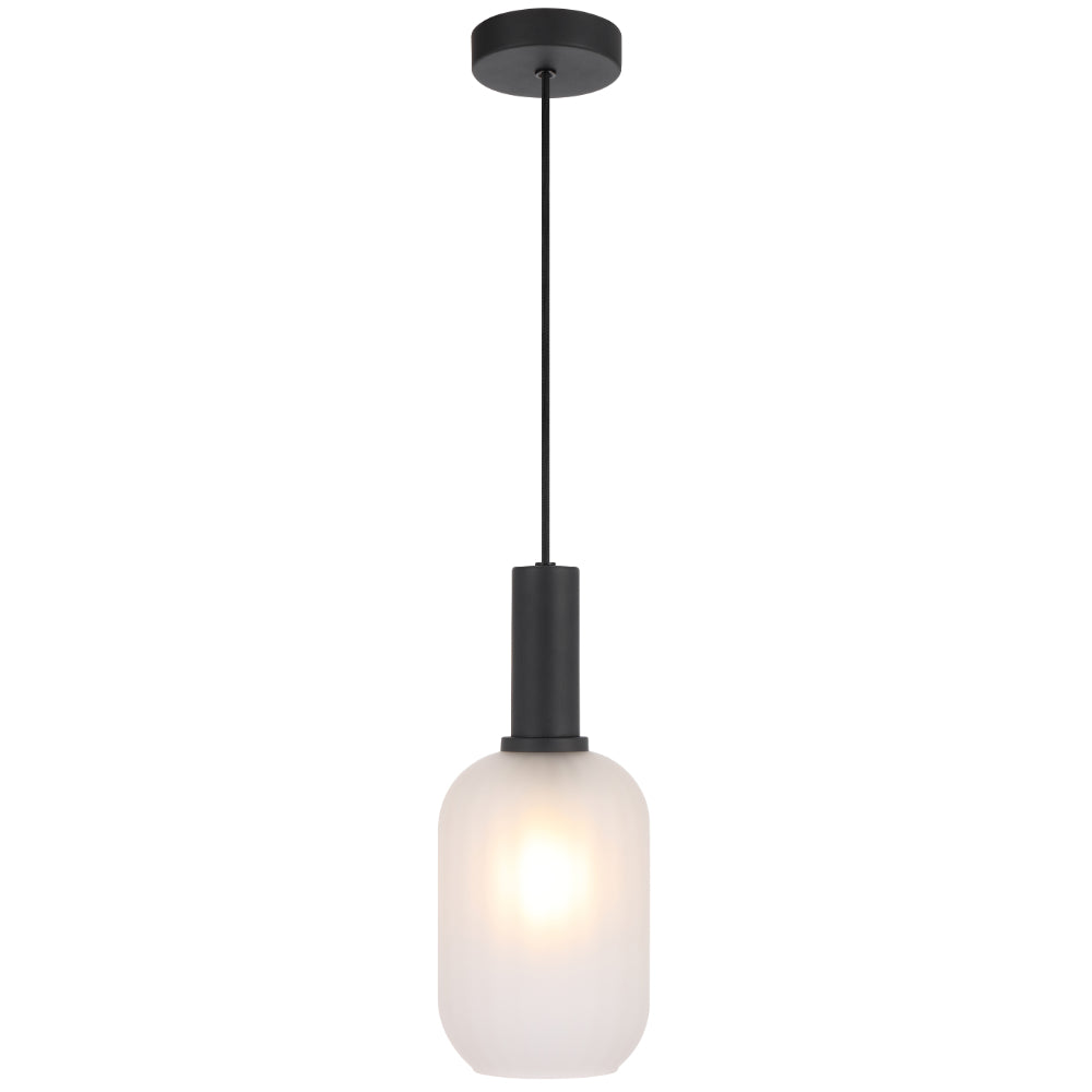 Aosta 13CM  Pendant Light Black - AOSTA PE13-BKFR