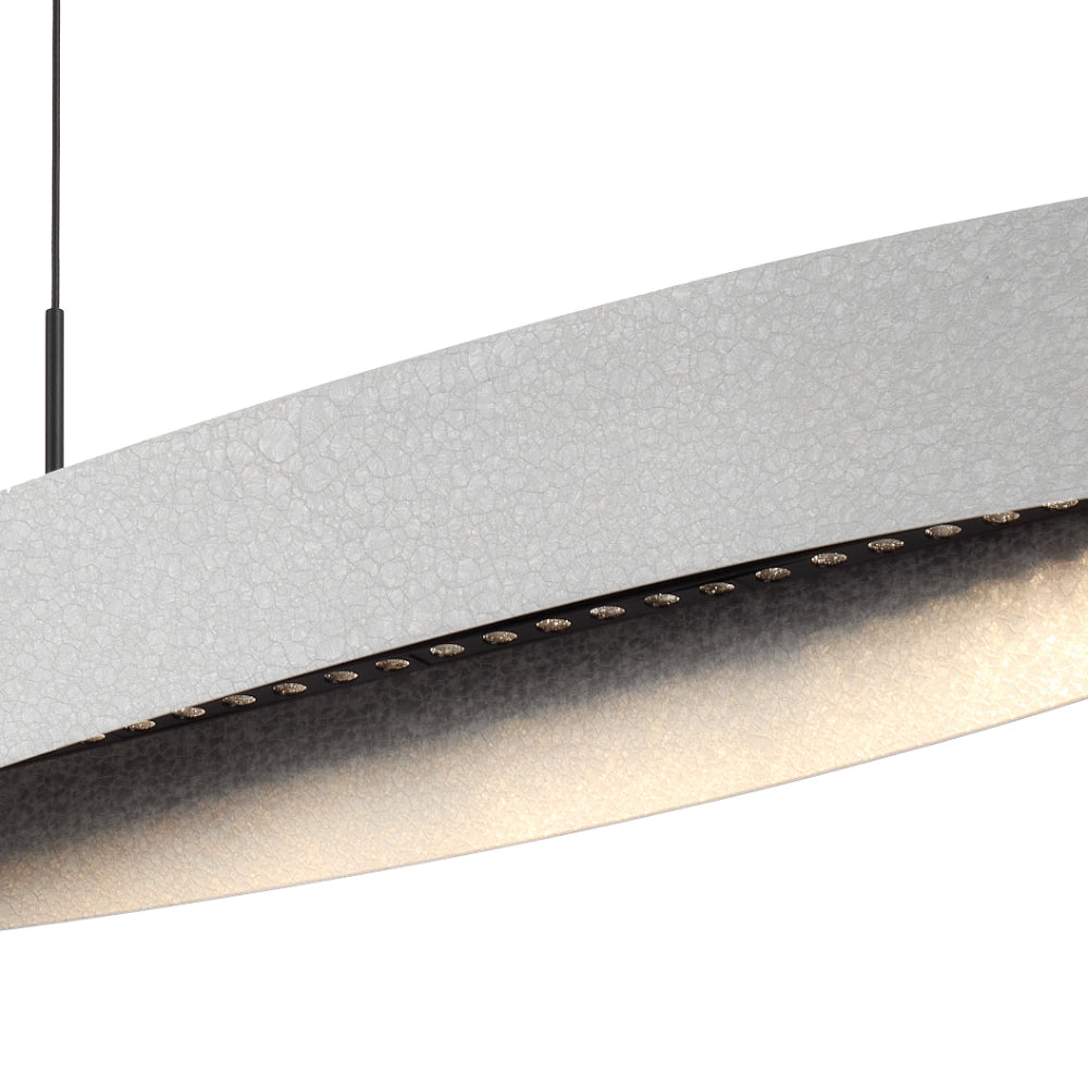 Arezzo 2400mm LED Pendant Light Silver - AREZZO PE240-SL