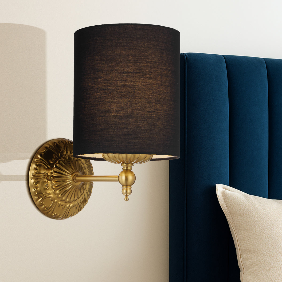 Argos Wall Light Antique Gold & Black - ARGOS WB-AGBK
