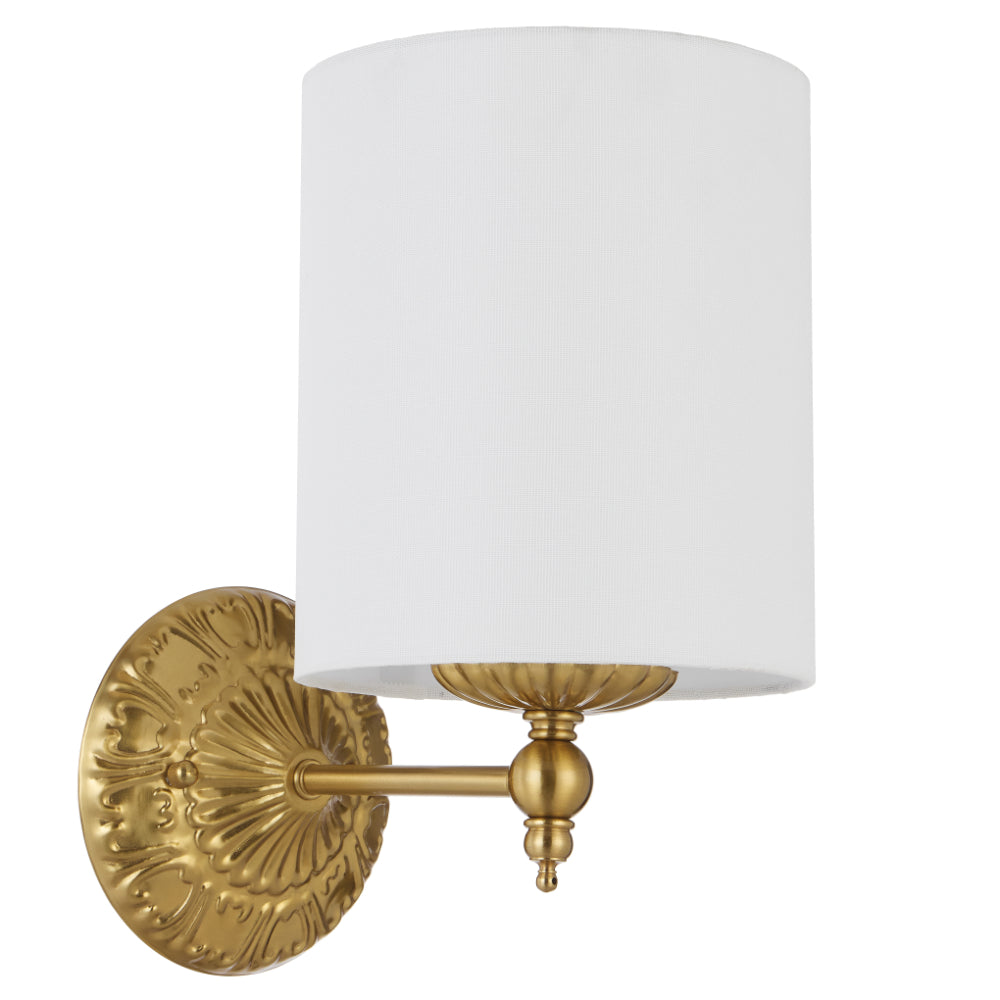 Argos Wall Light Antique Gold & Ivory - ARGOS WB-AGIV