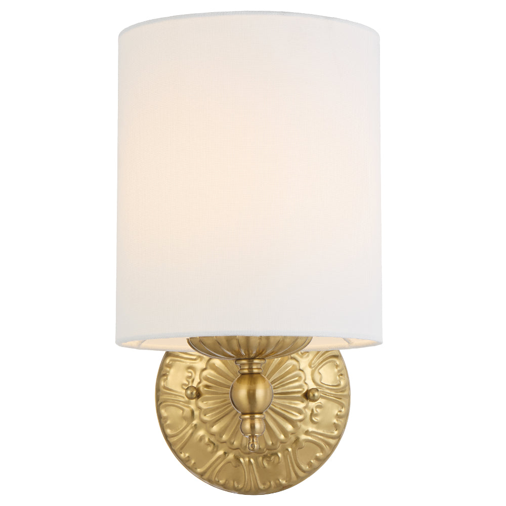 Argos Wall Light Antique Gold & Ivory - ARGOS WB-AGIV