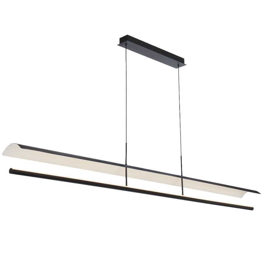 Ariva LED Island Pendant 32W Tri Colour Black - ARIVA PE180-BK