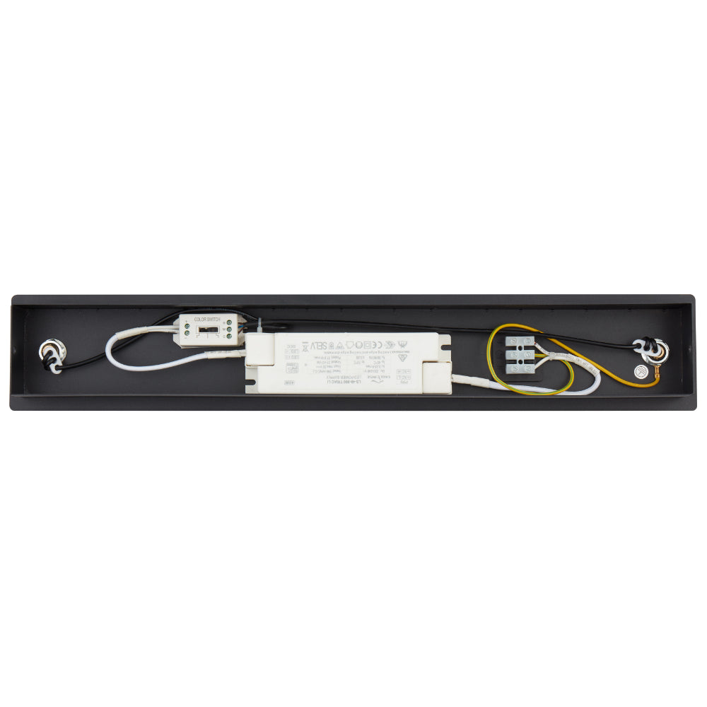 Ariva LED Island Pendant 32W Tri Colour Black - ARIVA PE180-BK