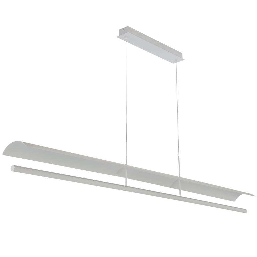 Ariva LED Island Pendant 32W Tri Colour White - ARIVA PE180-WH