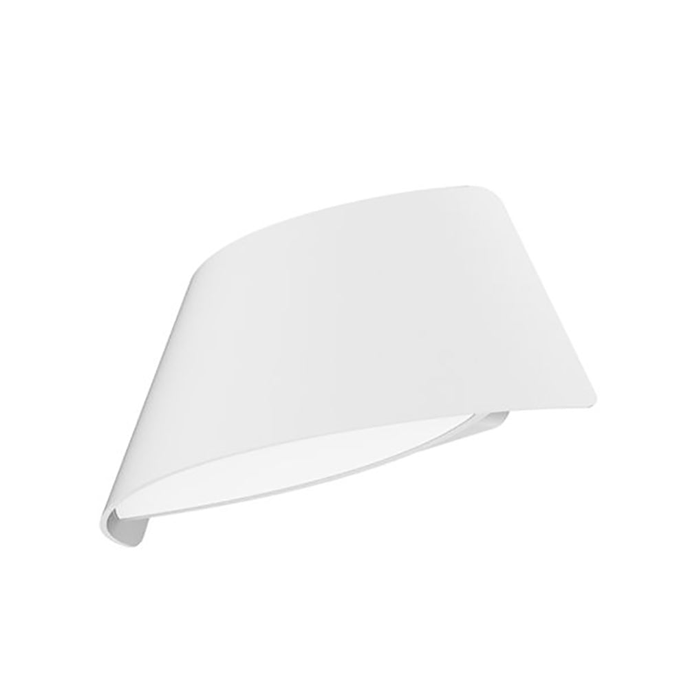 Aten Exterior LED Curved Up/Down Wall Light 9W White - ATEN2