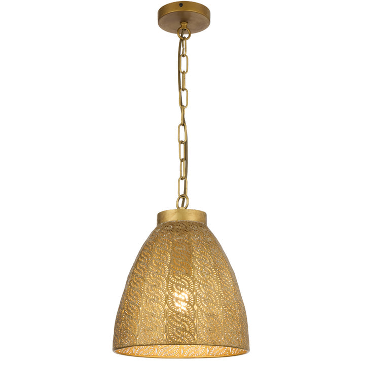 Aydin Iron 280mm Pendant Antique Brass - AYDIN PE28-AB