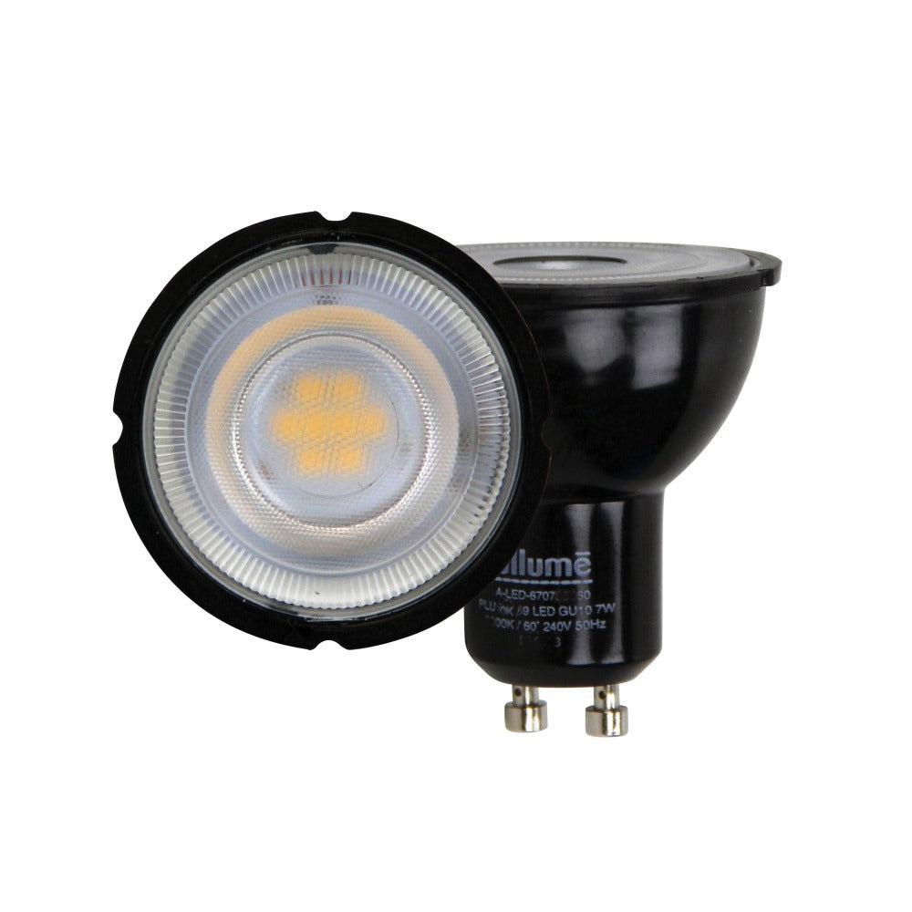 Buy LED Globes Australia Allume LED Globe 240V 7W Black 4000K - A-LED-670754060