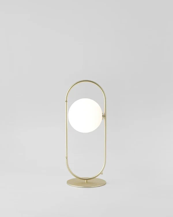 Abbacus Table Lamp Matte Brass or Matte Black