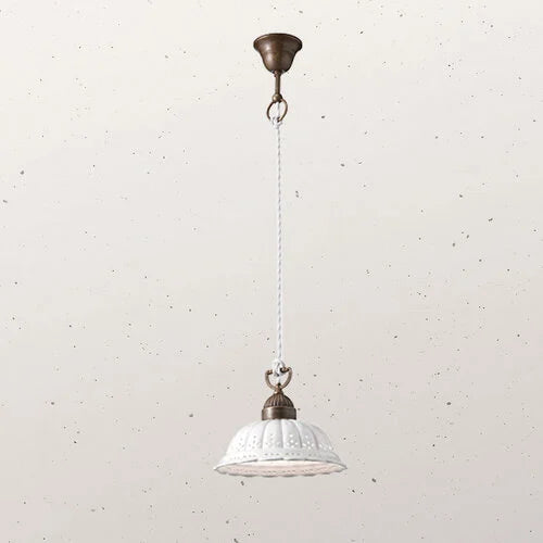 Anita Small Pendant Light Pre Aged & White - IL.061.07.OC