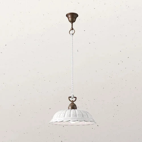 Anita Medium Pendant Light Pre Aged & White - IL.061.08.OC