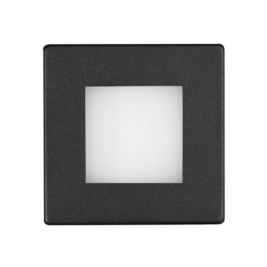 Aspen LED Step Light 3W Tri Colour Matt Black - MLXA3453M
