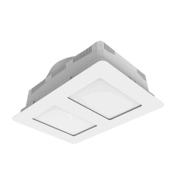Aspire II Bathroom Heater & Exhaust Fan 1000W 3CCT White - MBHA1000W