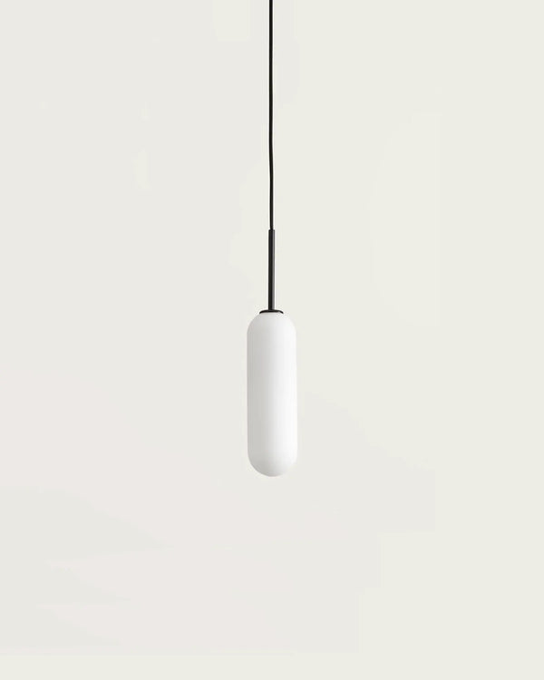 Atil Pendant Light 5W 2700K Matte Black & Opal - ARO.C1281/NEG