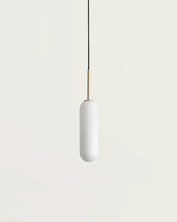 Atil Pendant Light 5W 2700K Matte Brass & Opal - ARO.C1281/ORO