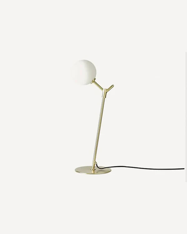 Atom Table Lamp 5W 2700K Matte Brass - ARO.S1214/ORO/OPAL