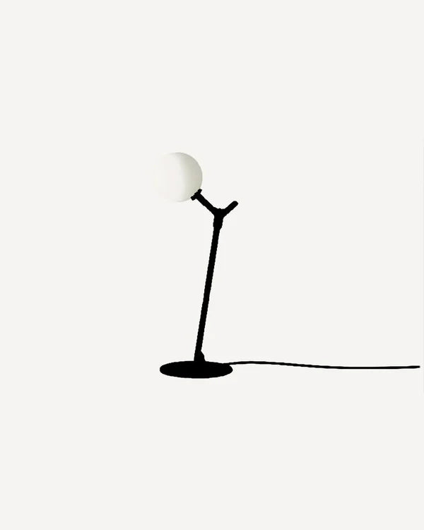 Atom Table Lamp 5W 2700K Matte Black - ARO.S1214/NEG/OPAL