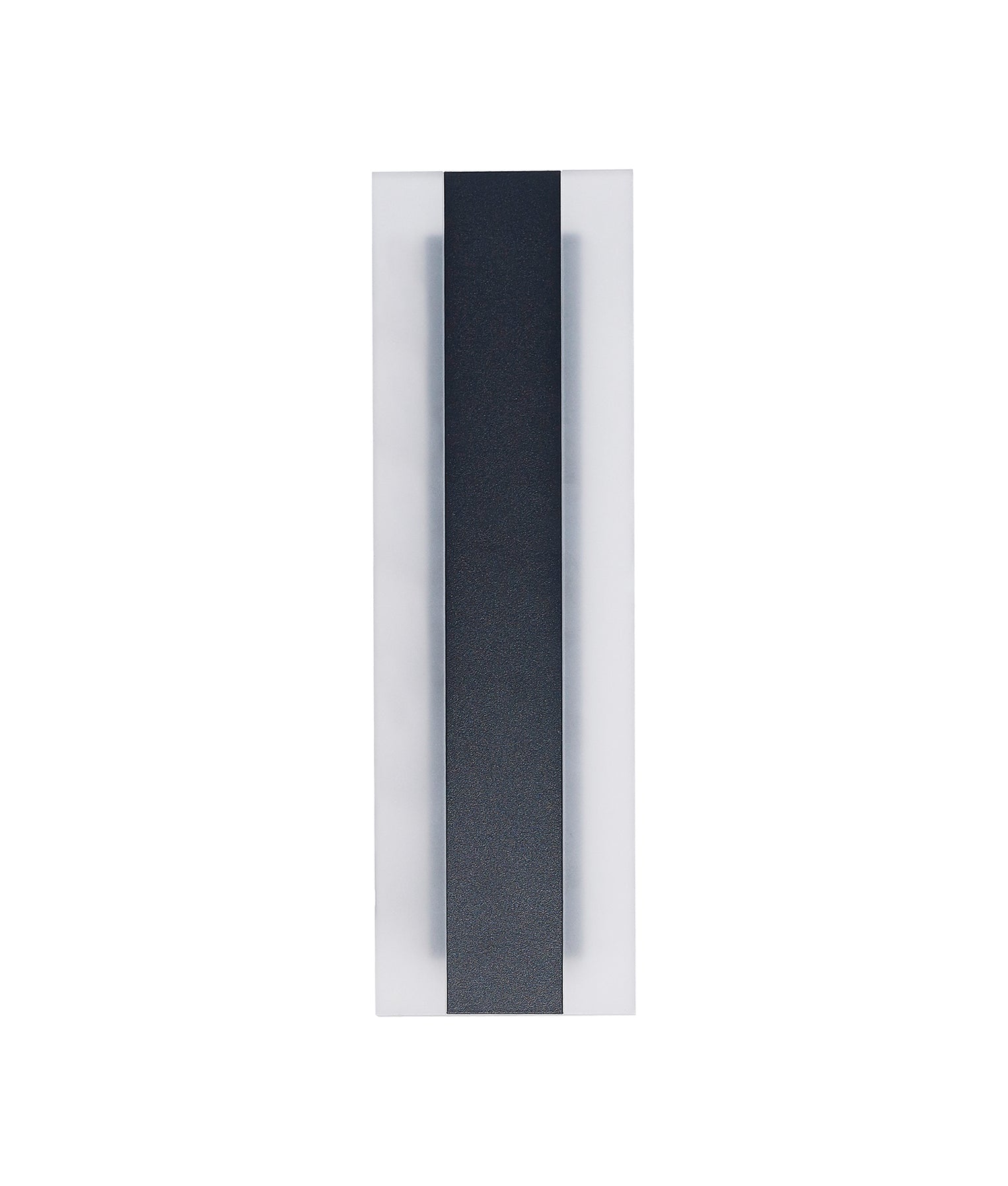 Banda LED 300mm Rectangular Wall Light Aluminium Black 9W 3CCT - BANDA1