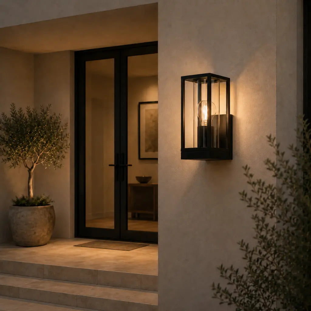 Belmin Exterior Wall Light Black - BELMIN EX-BK