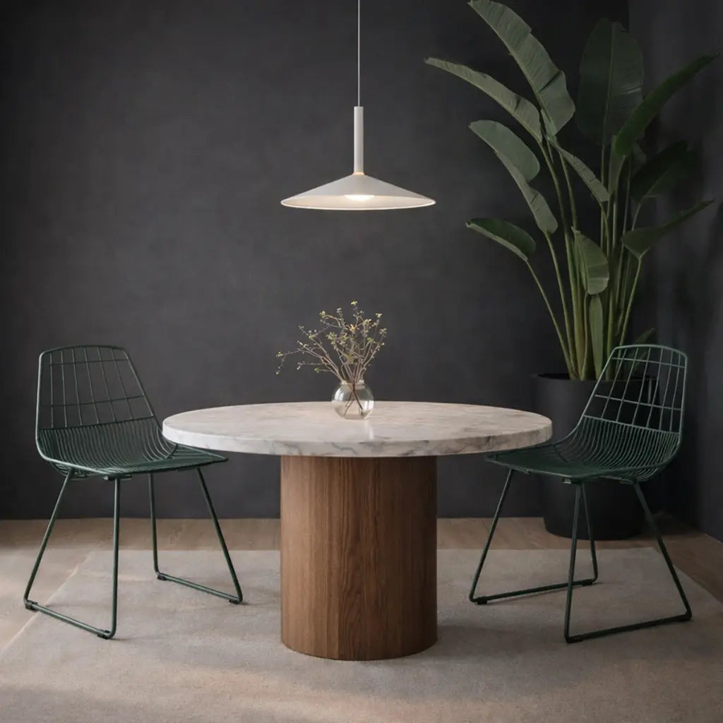 Benito Small LED Pendant Light 8W 3CCT Black - BENITO PE32-BKWH