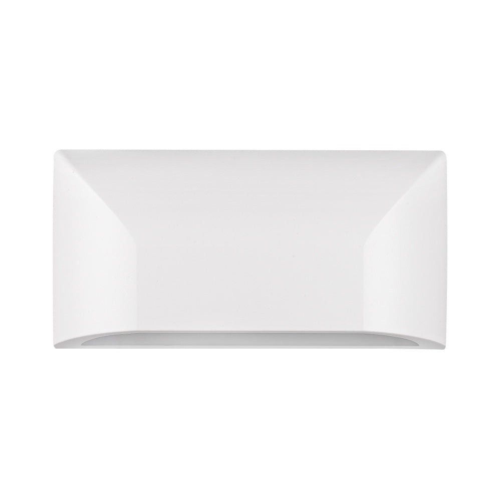 Bloc Exterior Wall Light 5W White Polycarbonate 3CCT - BLOC EX5-WH3C
