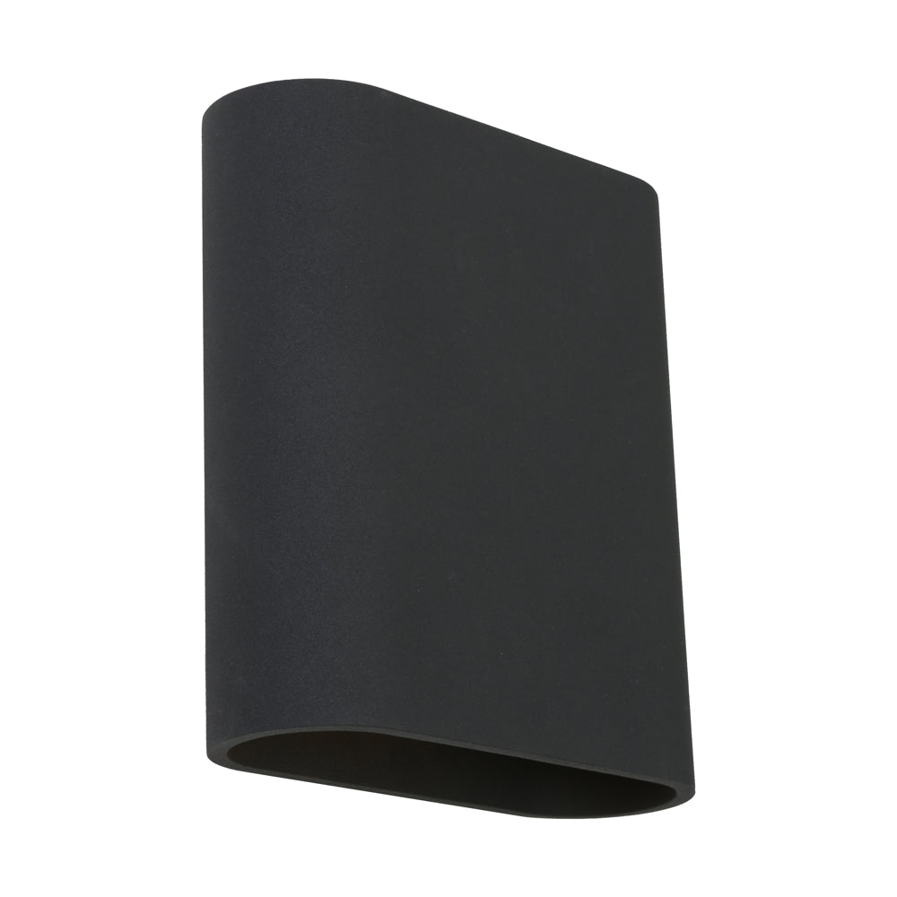 Bowen 2 Light LED Exterior Wall Light Black - BOWE2EBLK