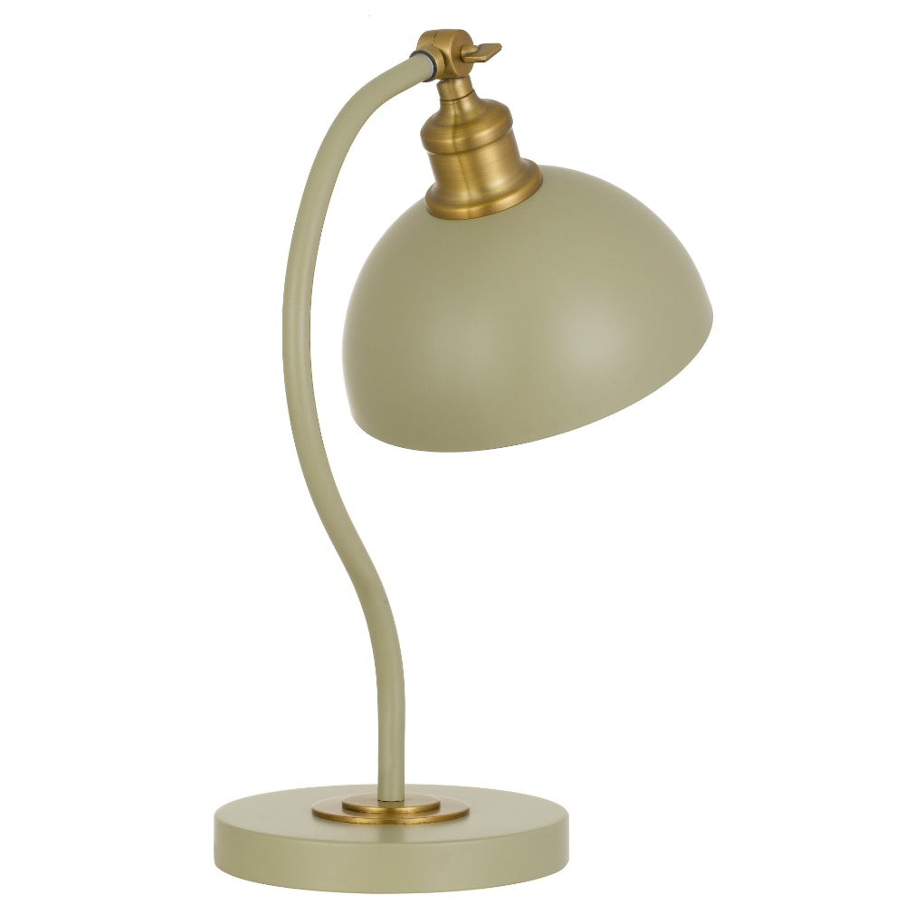 Buy Desk Lamps Australia Brevik Desk Lamp W200mm Green / Satin - BREVIK TL-GN