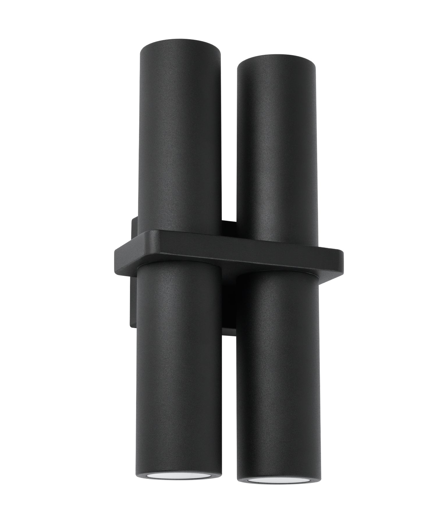 Briller Double UP & Down Wall Light Powder Coated Aluminium Black - BRILLER2