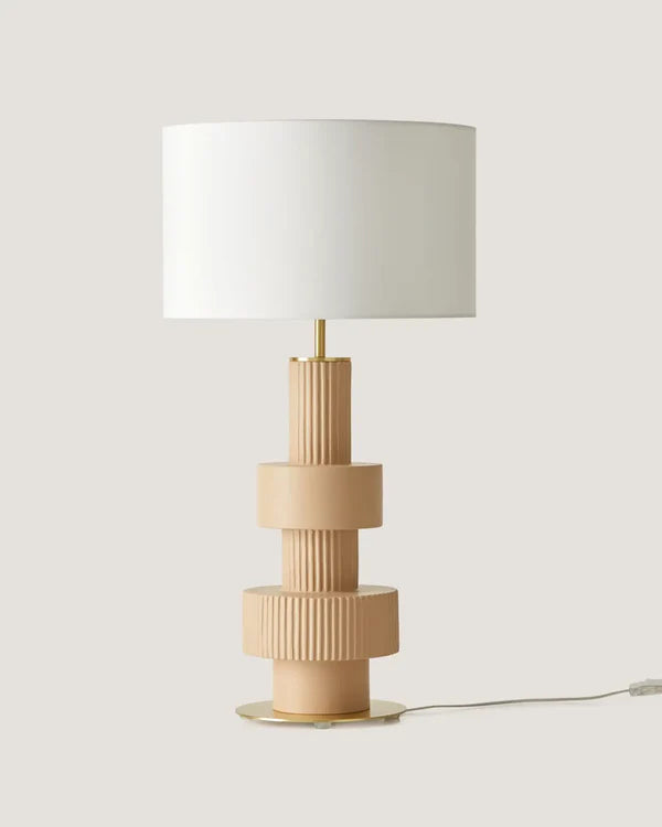 Babel Table Lamp Matte Brass & White - ARO.NAC126/ORO/TBC+801011/41