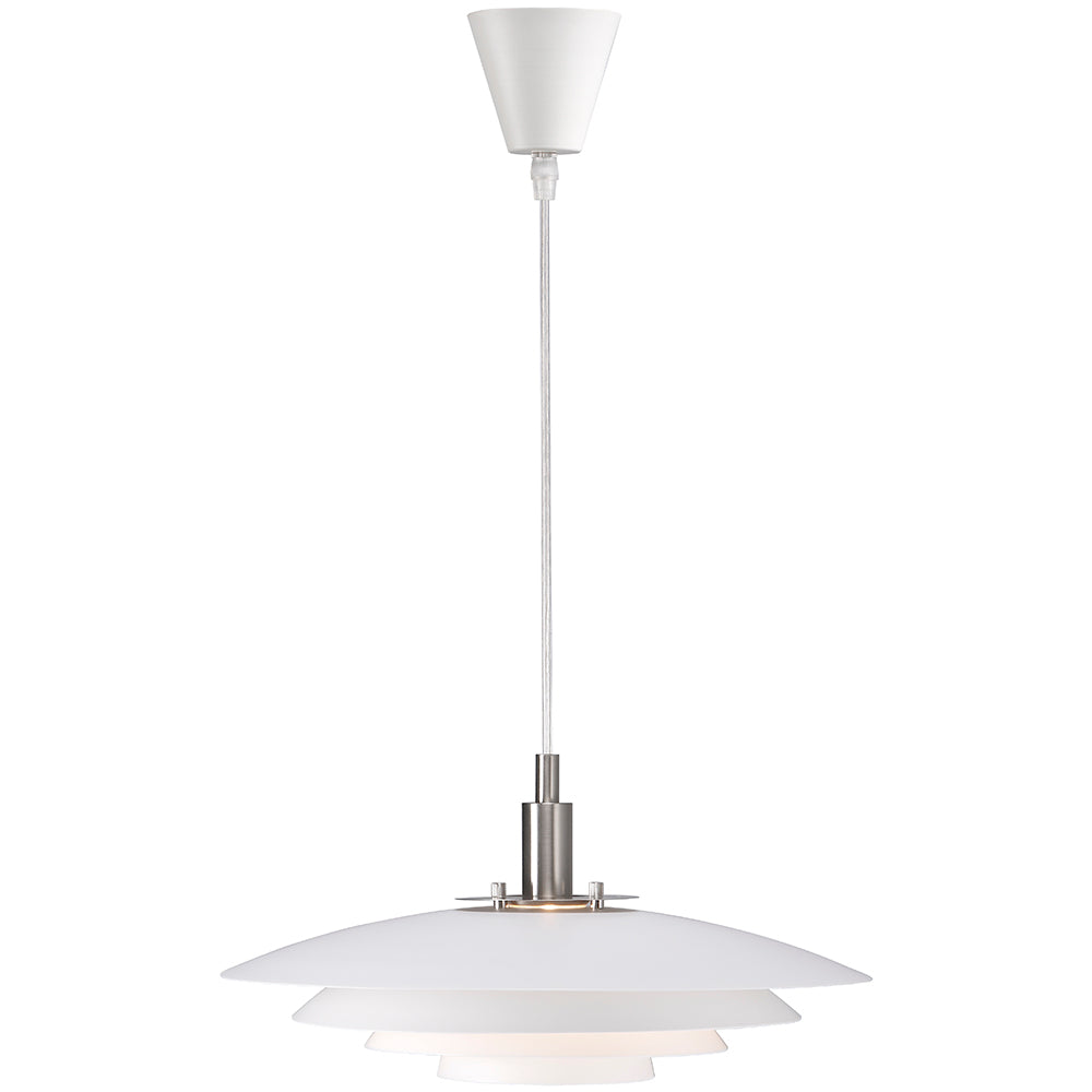 Buy Pendant Lights Australia Bretagne Pendant Light White Metal 2700K - 39489901