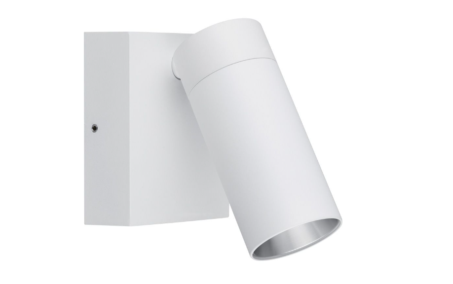 Reno Single Adjustable Spot Light Matt White - ST151-WH