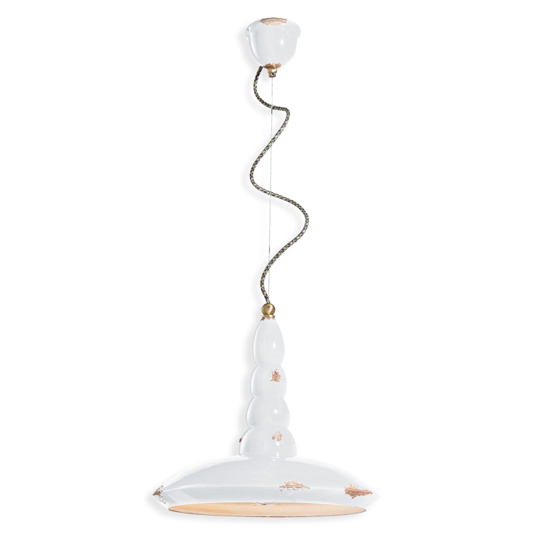 Vague-Vintage Pendant Light Vintage White - FER.C1410-VIB