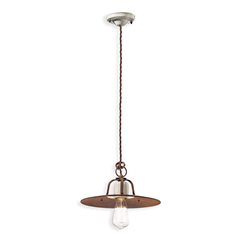 Grunge 300mm Pendant Light Craquele - FER.C1432-18