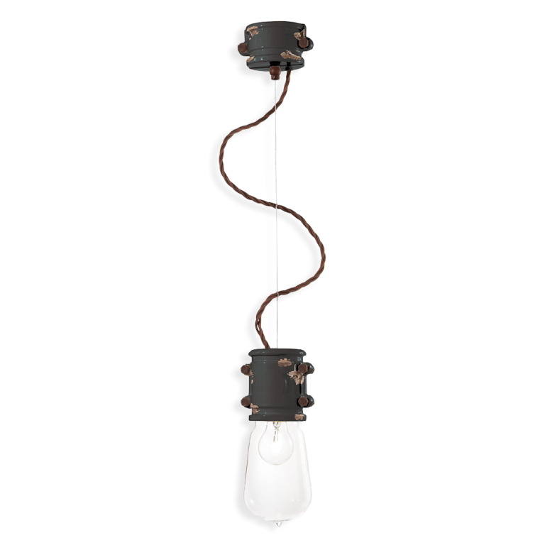 Urban Pendant Light Vintage Black - FER.C1520-VIN