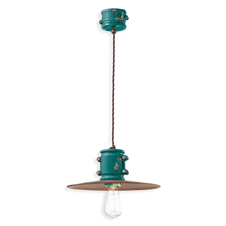 Urban 400mm Pendant Light Vintage Green - FER.C1522-VIV