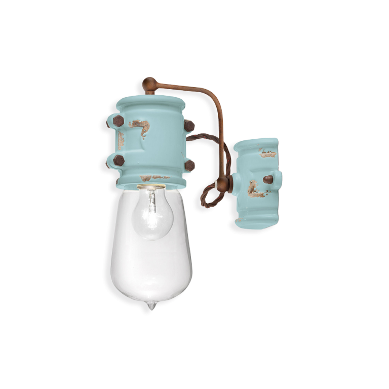 Urban Wall Light Vintage Light Blue - FER.C1523-VIA