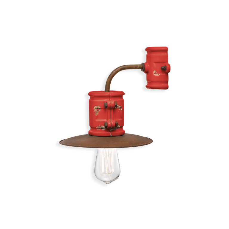 Urban 250mm Wall Light Vintage Red - FER.C1524-VIR