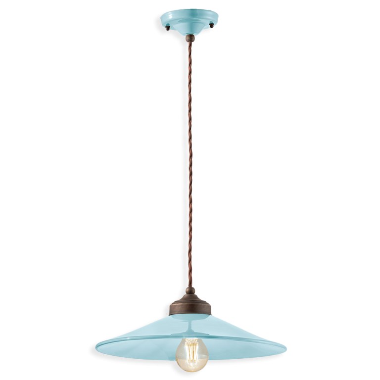 Colours Medium Pendant Light Blue - FER.C1631-AZZ