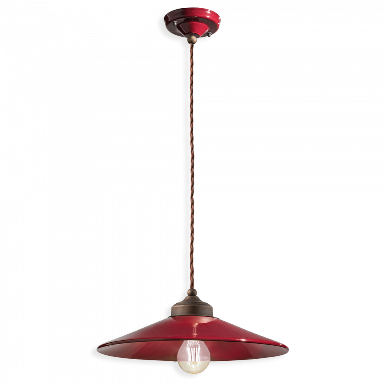 Colours Medium Pendant Light Bordeaux - FER.C1631-BOR