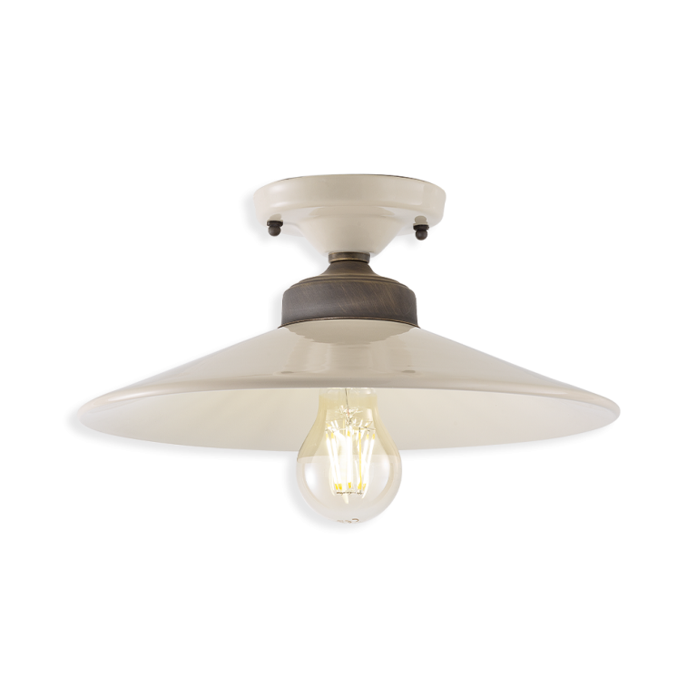 Colours Semi Flush Mount Light Cream - FER.C1633-CRM