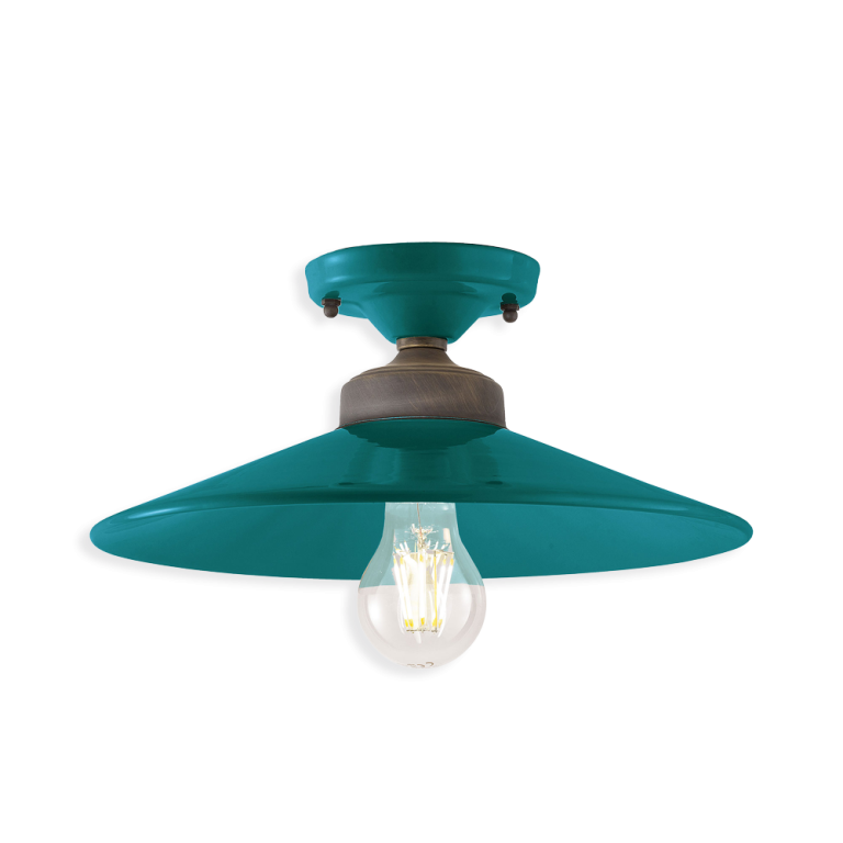 Colours Semi Flush Mount Light Oil Green - FER.C1633-VPE